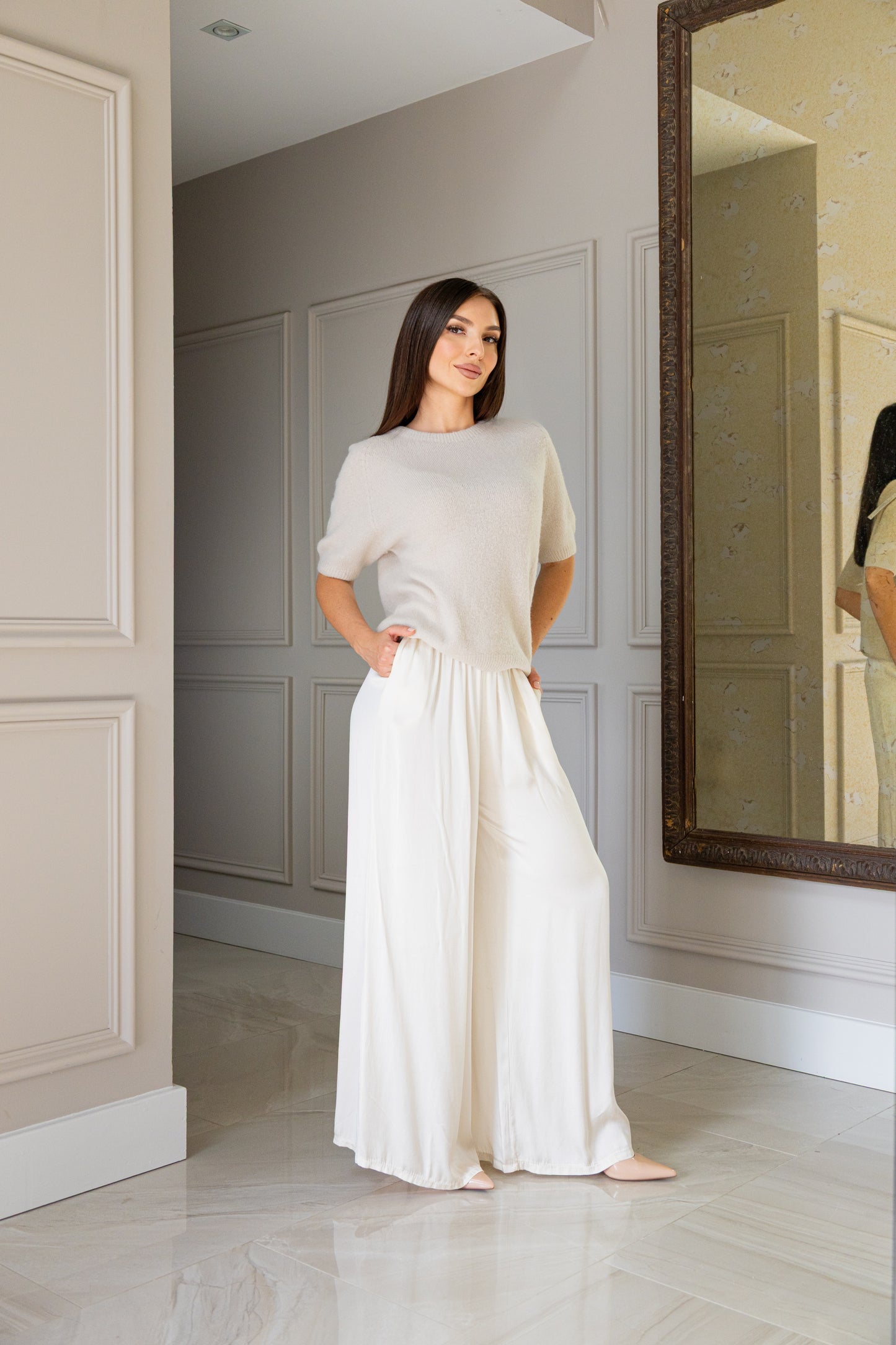 Satin Trousers