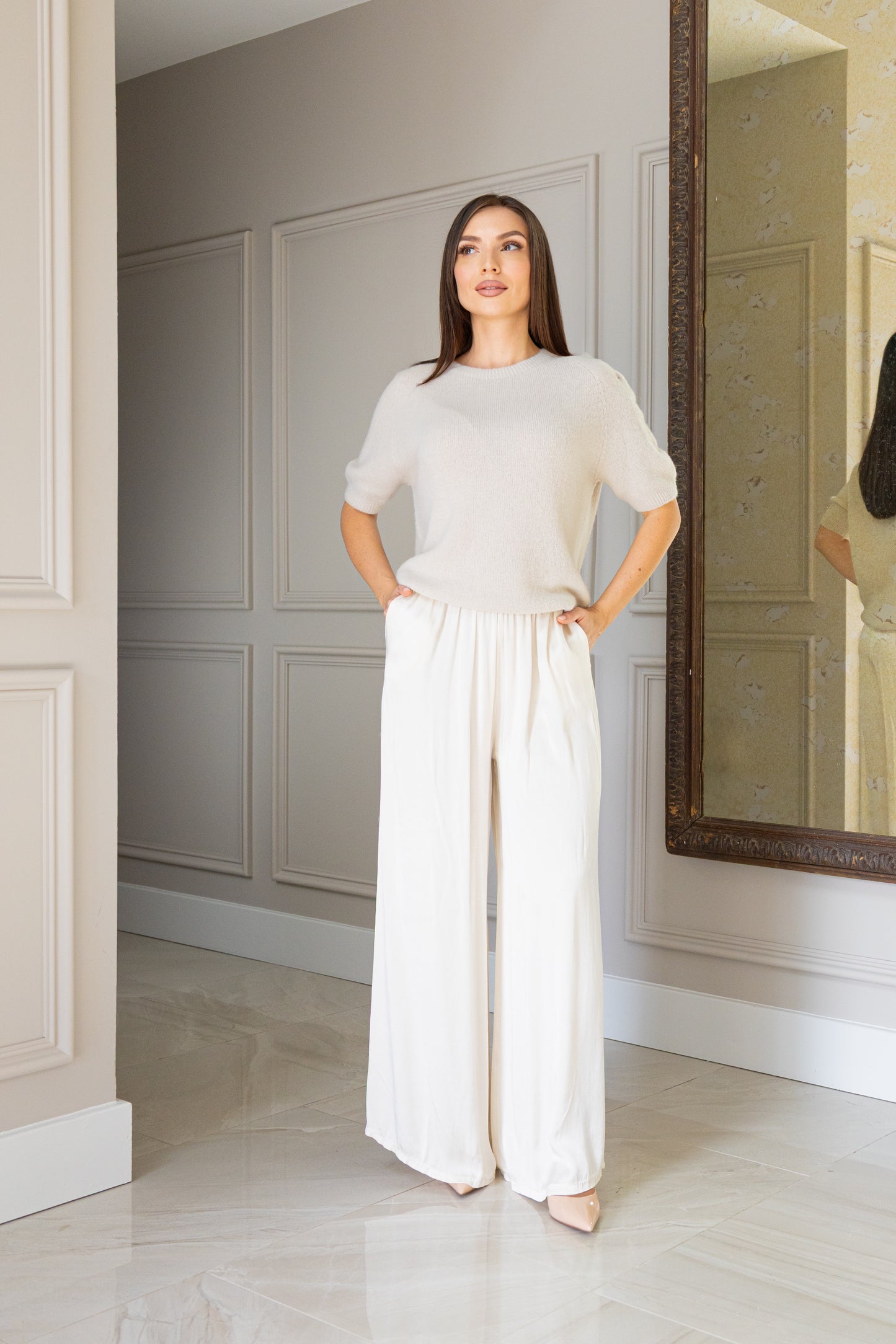 Satin Trousers