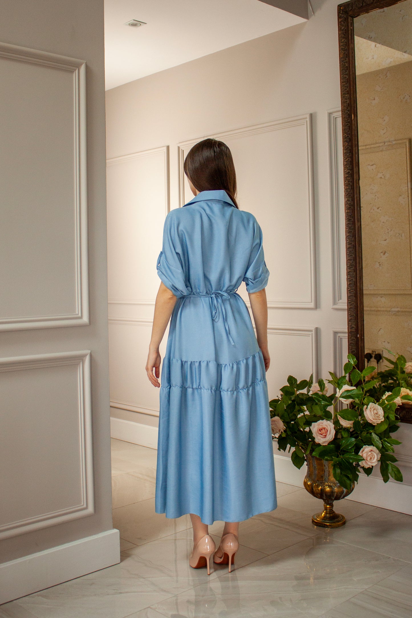 Soft Denim Dress