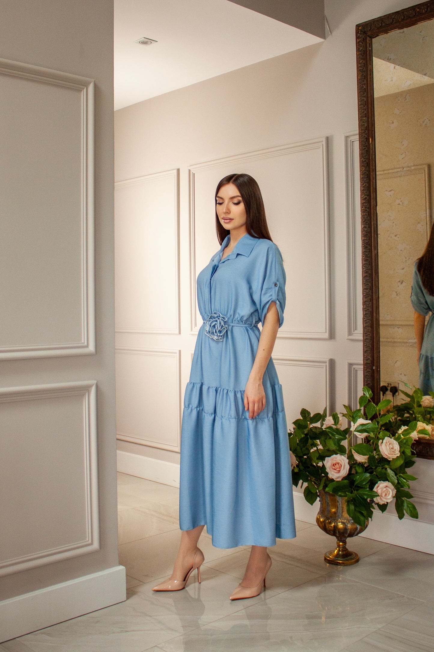 Soft Denim Dress