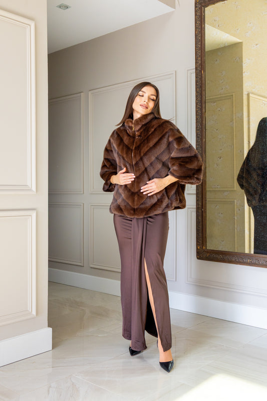 Capri Jacket (Mink Colour)