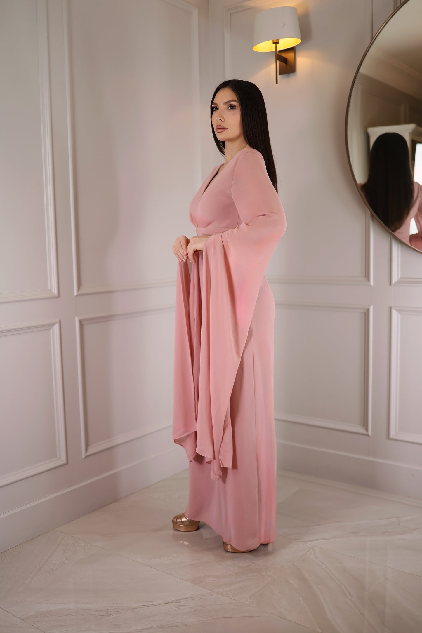 Beautiful Blush Pants Suit