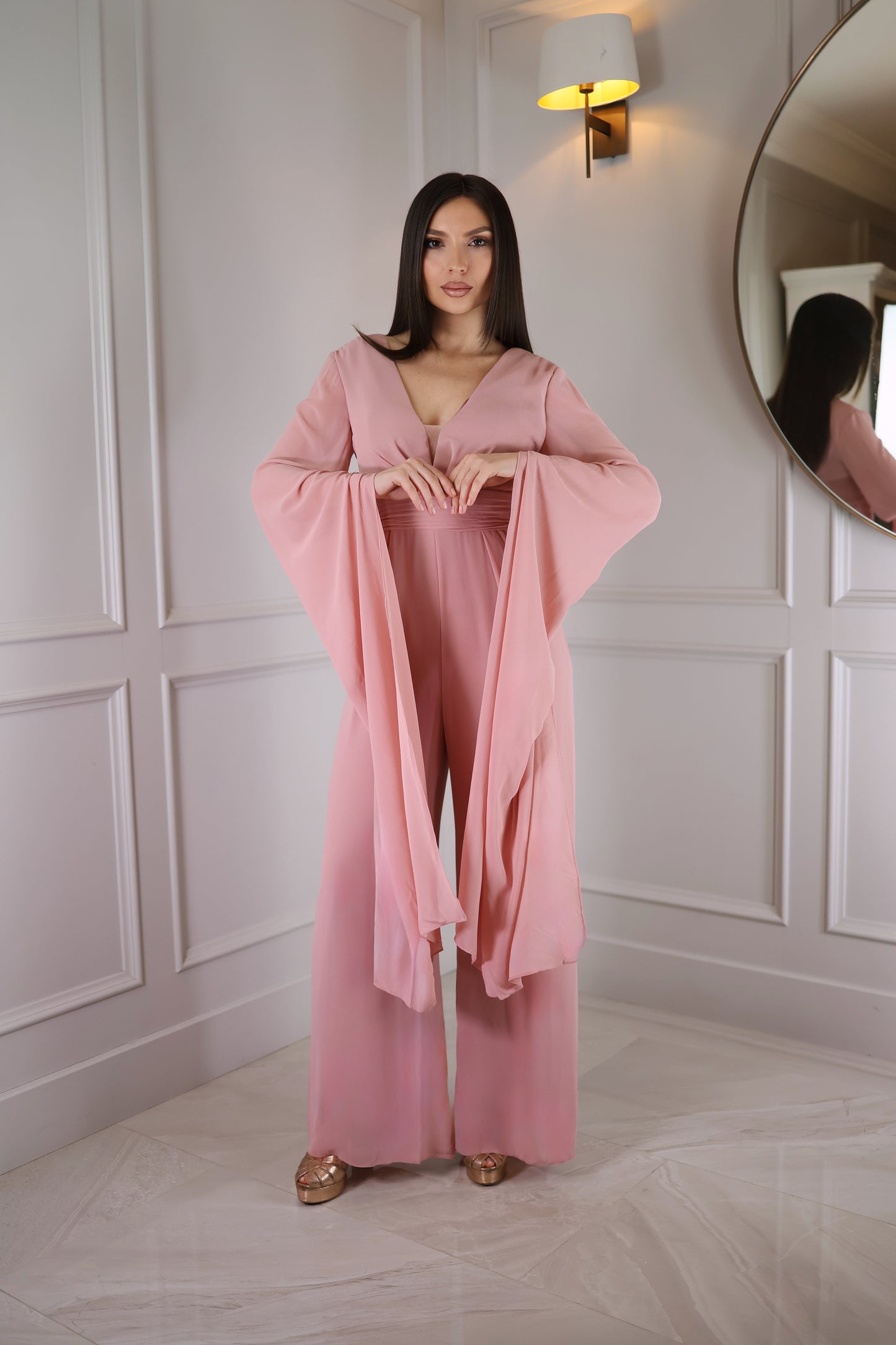 Beautiful Blush Pants Suit